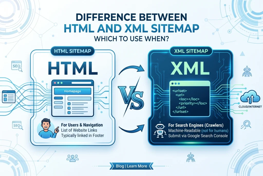 Difference Between HTML and XML Sitemap: Which to Use When?