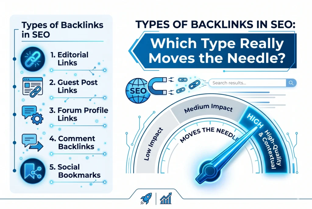 Types of Backlinks in SEO: Which Type Really Moves the Needle?