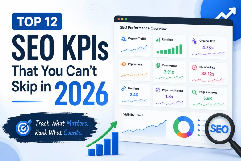 Top 12 SEO KPIs That You Can’t Skip in 2026